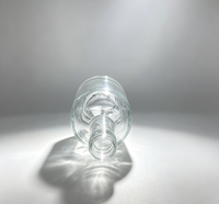 Botella de Vidrio Transparente de 375ml/700ml/750ml con Cuello Delgado y Acabado Roscado para Licores y Brandy; Compatible con Tapas de Aluminio y Corchos