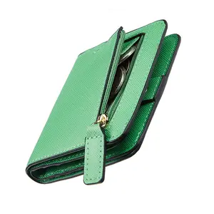 Neue Frauen Geldbörsen Clutch Bag Geldbörsen Kleine Geldbörsen für Mädchen Damen Geld Reiß verschluss Münz tasche Karten halter PU Geldbörse