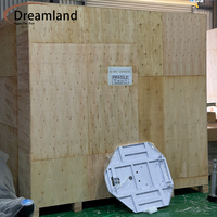 Simulador de Vuelo VR con Rotación de 360° de Dreamland Factory Direct, Equipo de Juego de Montaña Rusa de Realidad Virtual 9D para Centro de Entretenimiento