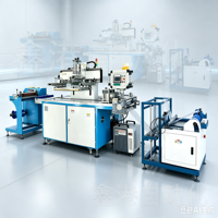 Machine d'impression sérigraphique universelle XG420 pour transfert thermique, étiquettes, plaques signalétiques, panneaux, FPC