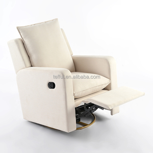 Sillón Reclinable Giratorio Tapizado para la Sala de Estancia de Bebés, Ideal para Padres Primerizos - Product Image 2