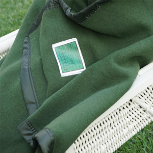 Chăn len 100% chăn ấm khẩn cấp phòng chống Lũ lụt và cứu trợ Thiên Tai cắm trại khách sạn quân đội màu xanh lá cây công cộng tiện ích chăn - Product Image 6