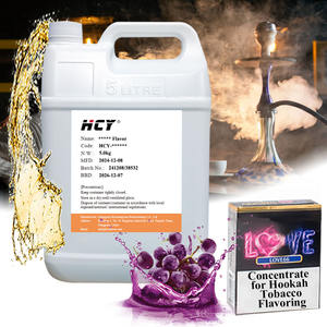 Saborizante para Shisha HCY, Concentrados <span class=keywords><strong>de</strong></span> Grado Alimenticio, Sabor a <span class=keywords><strong>Uva</strong></span> Jugosa para Melaquilla <span class=keywords><strong>de</strong></span> Hookah, Saborizante Líquido para Tabaco - Product Image 1