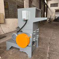 Broyeur de déchets plastiques PET à un seul arbre, petite machine de recyclage, déchiqueteuse et broyeuse de plastique haute productivité à vendre