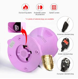 Yoni siège à vapeur <span class=keywords><strong>lavable</strong></span> Silicone couvercle vapeur chaise V forme vagin Detox Machine à laver 300W US EU Plug avec siège de thé Yoni - Product Image 5