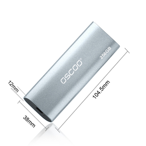 OSCOO 휴대용 SSD 1TB 2TB USB3.1 외장 하드 드라이브 SSD 1TB 2TB 512GB 500GB 256GB 240GB M.2 NVME NGFF 외장 하드 드라이브 SSD - Product Image 3