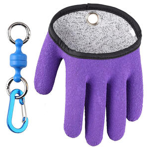 Guantes de Pesca al por Mayor, Antideslizantes, Resistentes a Cortes, Protección para Manos de Pescador, para Agarrar Peces, Carpas, Látex, Caza - Product Image 2