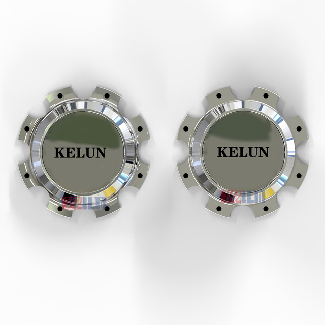 Custom logo Caps Single Wheel Truck Wheel Floating Center Caps