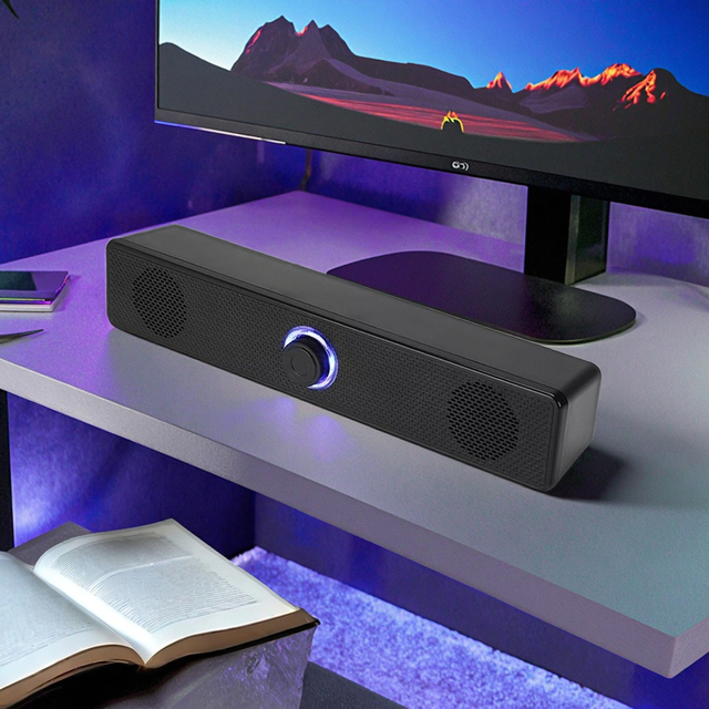 Most Selling Product 4D Surround Soundbar Computer Speaker for TV Subwoofer Stereo Soundbar Box