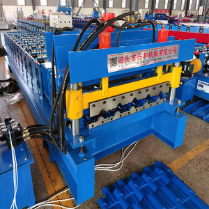 Màu kim loại tấm CuộN tráng men gốm ngói tạo thành máy cho thép lợp tráng men mái ngói máy - Product Image 2