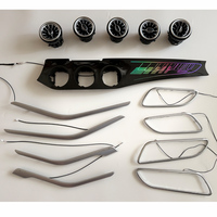 34 LED, écran tactile, contrôle par application, lumière ambiante symphonique, intérieur complet de la voiture pour GLA CLA Classe W117 W156, lumière arc-en-ciel active