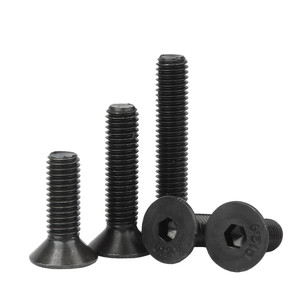 Tornillos de <span class=keywords><strong>cabeza</strong></span> plana Din 7991 de alta calidad 10,9 avellanador varios tamaños M3 M8 longitudes 10mm 120mm personalizable - Product Image 1