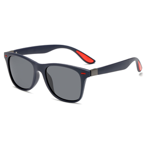 Lunettes <span class=keywords><strong>de</strong></span> <span class=keywords><strong>soleil</strong></span> polarisées UV400 2026 <span class=keywords><strong>beige</strong></span>/blanc avec monture en PC, embouts en silicone et charnière décorative en métal, verres miroir - Product Image 5