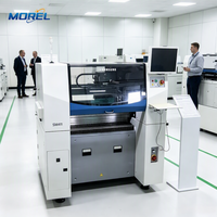 Monteur CMS Samsung SM411 d'occasion en stock, 42 000 CPH, double voie, haute vitesse, placement de puces, production de PCB rentable