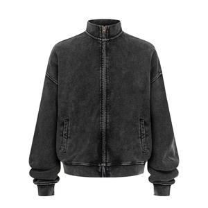 定制运动服 2026 奢华男女通用慢跑套装 超大宽松喇叭裤 酸洗豹纹 100% 棉 四向弹力高 - Product Image 5