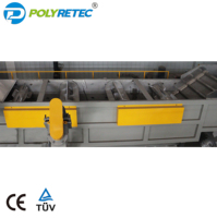 Ligne de recyclage automatique de flocons de plastique dur haute pureté, ouvre-bales, séparateur d'étiquettes, système de lavage à chaud 2000 kg/h pour PP PE ABS