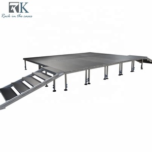 Escenario Portátil Económico para Conciertos, Eventos, Podios, Bodas, Plataforma de Aluminio para Exteriores - Product Image 5