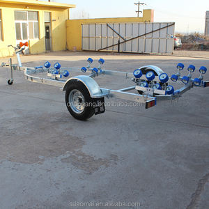 AOMAI Hohe Qualität <span class=keywords><strong>15</strong></span> große 10,5 m schwere Brems verriegelung Ponton nur 28 Fuß 10ft Schlauchboot Anhänger - Product Image 3