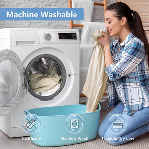 Deep Pocket High Quality Bedding 1800 <strong>Thread</strong> Count Hotel Home <strong>Bedsheet</strong> 4 Piece Bed Sheet Set Light Blue Color - Product Image 5