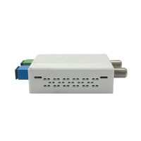 Récepteur optique passif mini fibre optique FTTH Catv Node 1550nm WDM OR18P 1 RF 2 ports RF Mode triplexeur avec fonction WDM AGC