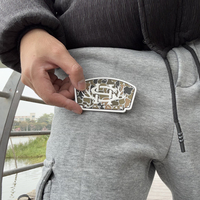 Écussons en PVC de haute qualité, logo personnalisé, thermocollants, étiquettes en caoutchouc PVC 3D souples avec support auto-agrippant pour vêtements et chapeaux