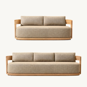 Ngoài trời teakwood vườn sofa đặt đồ nội thất ngoài trời cho vườn sofa và Bàn cà phê thiết lập - Product Image 3
