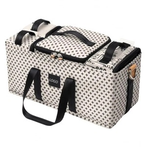 Sac de rangement portable pour couches de bébé, type caddie, pour poussette, kit de luxe assorti, fournisseur OEM d'usine BSCI, vente en gros Chine - Product Image 1