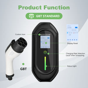 Cargador portátil 32A 7Kw EV Tipo 2 Tipo 1 estación <span class=keywords><strong>de</strong></span> carga <span class=keywords><strong>de</strong></span> CA móvil <span class=keywords><strong>de</strong></span> corriente ajustable para condición <span class=keywords><strong>de</strong></span> coches eléctricos BYD GBT nuevo - Product Image 6