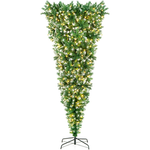 Tùy Chỉnh Bán Buôn <span class=keywords><strong>New</strong></span> Nhân Tạo <span class=keywords><strong>Xmas</strong></span> Cây 5ft 6ft 7ft 8ft 9ft Cao Cấp Upside Xuống Cây Giáng Sinh Cho Kỳ Nghỉ Trang Trí Nội Thất - Product Image 4