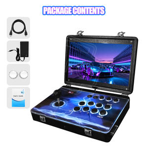 Console Arcade Pieghevole Premium con Display HD da 14'', Pulsanti Illuminati a LED, Console Retro per 2 Giocatori, Pandora's Box Jamma - Product Image 2