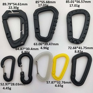 Backbag Knapsack Outdoor Small <strong>Plastic</strong> Carabiner <strong>Hook</strong> for Keychain Swivel Carabiner <strong>Hook</strong> - Product Image 5
