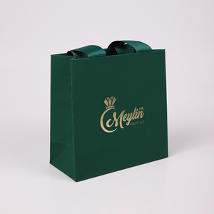 Sacchetto di Carta SUNNY PACK <span class=keywords><strong>per</strong></span> Confezioni di Gioielli, Stampa Personalizzata, Lussuoso, Durevole, Riutilizzabile, con Manico <span class=keywords><strong>per</strong></span> Attività Commerciali - Product Image 3