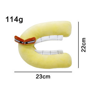 Nuevo Almohadón con Letras Magnéticas del Alfabeto de la A a la Z, Educativo e Interactivo para Niños, Relleno de Algodón PP, Juguetes de Peluche Baby Lore - Product Image 6