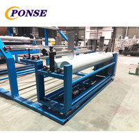 Machine automatique de stratification de colle à base d'eau de tissu de mousse du néoprène pour le tapis