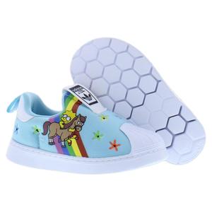 Zapatos Adidas <span class=keywords><strong>Superstar</strong></span> 360 para Bebés y Niños Pequeños, Color Blanco y Negro, Estilo para Caminar - Product Image 4