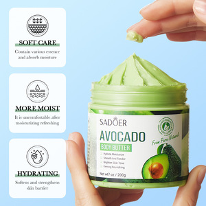 Loción Corporal de Aguacate y <span class=keywords><strong>Mango</strong></span> con Vitamina C, Ingredientes Veganos, Ácido Hialurónico, Blanqueadora Herbal, Eliminador de Manchas Oscuras, Crema Corporal - Product Image 2