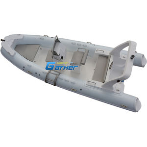 RIB580A Bateau 19 Pieds Fibre de Verre Bateau de Pêche Haute Vitesse <span class=keywords><strong>Semi</strong></span> <span class=keywords><strong>Rigide</strong></span> Profonde v Fibre de Verre Rib <span class=keywords><strong>580</strong></span> cm - Product Image 3