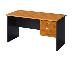Escritorio de ordenador de MDF duradero de estilo minimalista moderno con diseño de panel Escritorios de oficina de gran oferta - Product Image 2