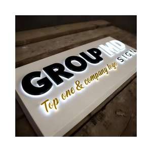 Custom Indoor Company logo Shop Led Light <b>Sign</b> Backlit <b>Letter</b> <b>Sign</b> Signage Business Outdoor Store Logo <b>Sign</b> Board <b>for</b> Business - Product Image 3