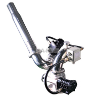 Monitor Pemadam Kebakaran Busa Air Elektrik Tipe Tetap CA-Fire PLKD dengan Remote Control, Nozzle 2.5 inci, Bahan Stainless Steel/Aluminium Alloy, Jangkauan Semprot 70m
