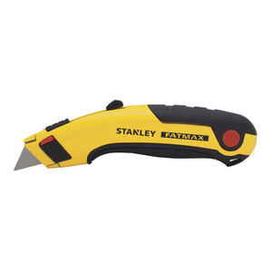 Cuchillo retráctil Stanley Fatmax de 18 mm, herramienta de corte para abrir cajas y manualidades - Product Image 1