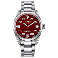 Klassische mechanische Uhr, präzises Automatikwerk, leuchtende Armbanduhr, langlebiges Edelstahlgehäuse, bequem für den Alltag