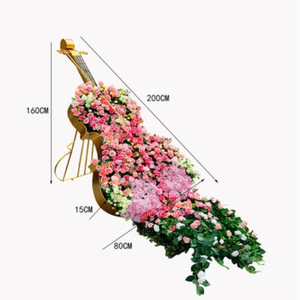 Sculpture de <span class=keywords><strong>violoncelle</strong></span> en bronze <span class=keywords><strong>antique</strong></span> à motif animalier, en résine faite à la main, pour l'art floral musical, l'extérieur, le jardin, l'affichage commercial, style ancien - Product Image 3