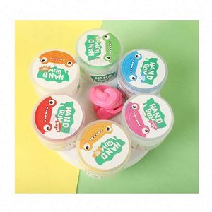 Cheap Playdough <b>Slime</b> Kit High Quality Non-toxic Plasticine Modeling Clay Variable Resistance Silicone Putty 6 Colors for Kids - Product Image 1