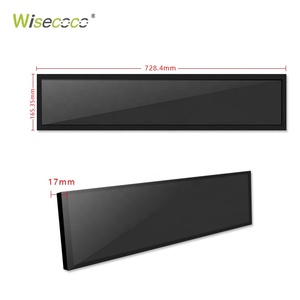 Độ Sáng Cao 28 Inch 1920X360 Lcd Panel HD Siêu Thị Lcd Xe Buýt Tàu Điện Ngầm Quảng Cáo Bar Màn Hình Hiển Thị Panel Monitor - Product Image 5