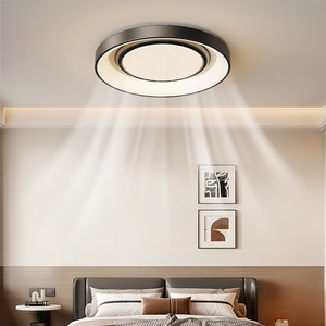Ventilateur de plafond silencieux invisible avec lumière LED sans pales, spectre complet, pour salon et chambre - Product Image 4