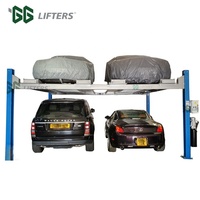 GG Lifters – Nouveau Pont Élévateur Hydraulique à Quatre Poteaux pour Voitures, Capacité de Levage 4000 kg, Hauteur de Levage 2000 mm, Élévateur Électrique Intelligent pour Stationnement
