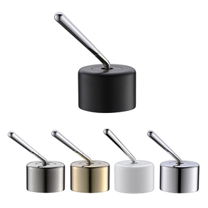 Vòi Gắn Trần Sang Trọng Máy Trộn Chậu Rửa Màu Vàng Đồng Thau Cho Phòng Tắm Với Vòi Hình Giọt Nước - Product Image 6