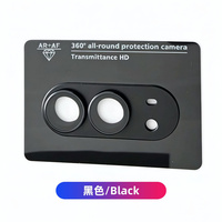 Protecteur d'objectif d'appareil photo One Piece pour iPhone 18 Duo Fold, cadre métallique givré, verre traité AR+AF, transmission HD
