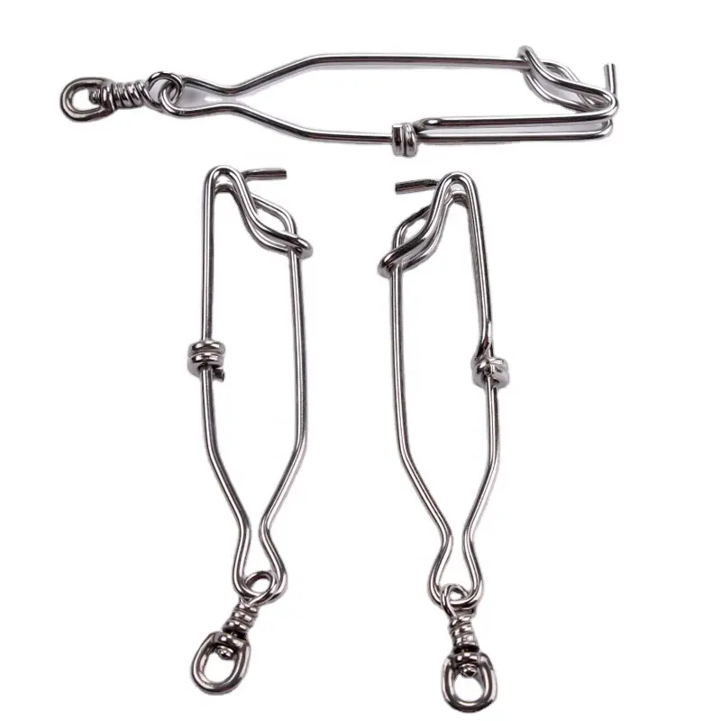 longline fishing Stainless B type snap with BL Swivel shark clips branch hanger